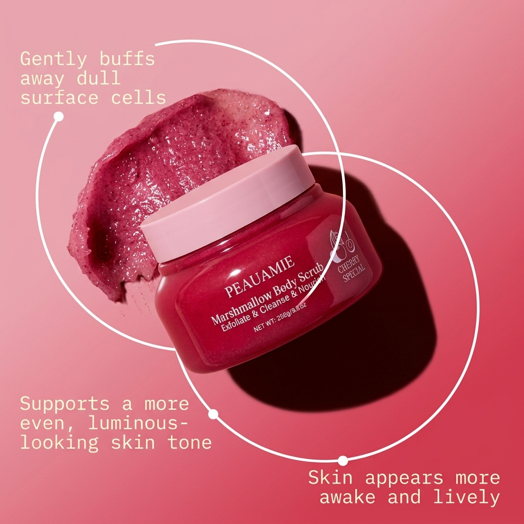 PEAUAMIE Cherry Body Scrub