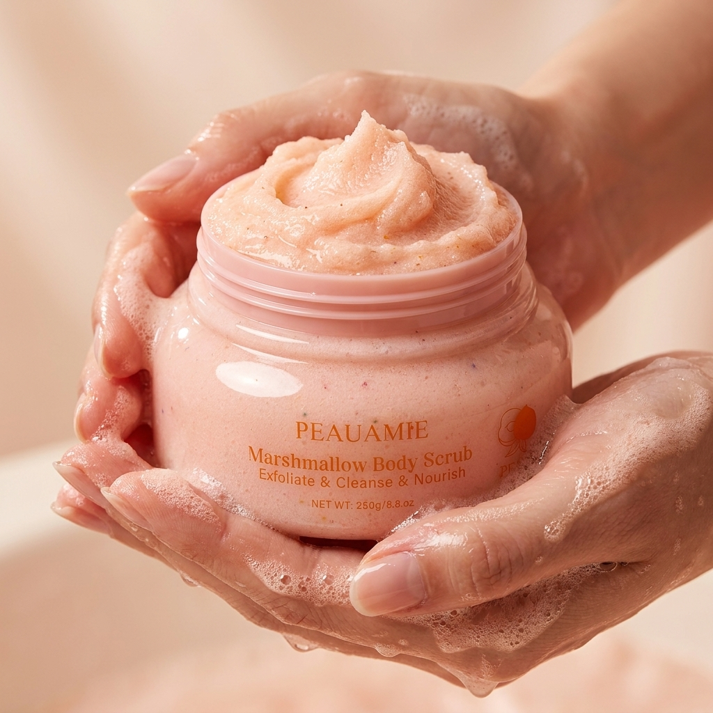 PEAUAMIE Peach Body Scrub