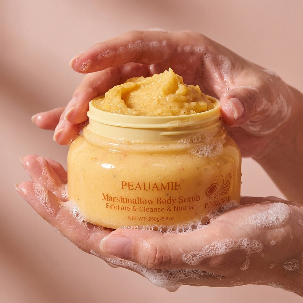 PEAUAMIE Pineapple Coconut Body Scrub