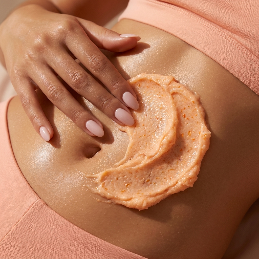 PEAUAMIE Sweet Orange Carrot Body Scrub
